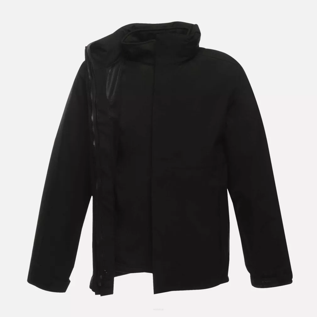 KINGSLEY STRETCH 3-IN-1 JACKET BLACK